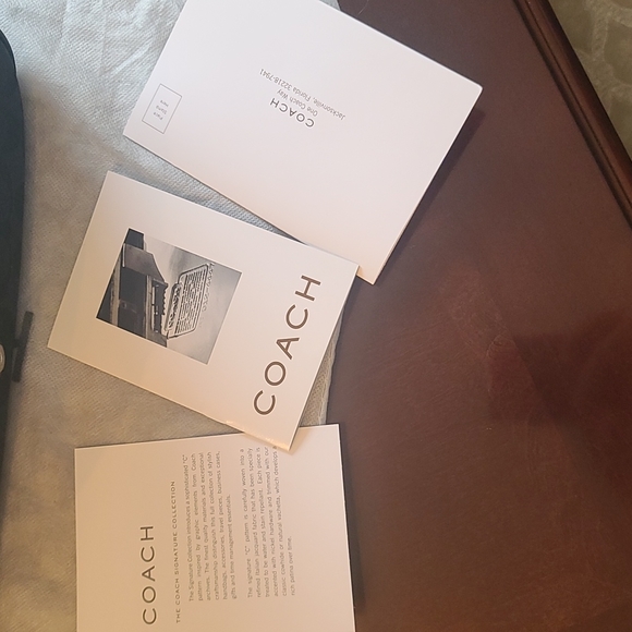 Vintage with Tags!! Coach Stunning Black Signature Saddle Bag!!! - Picture 8 of 14